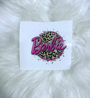 Barbie Cheetah Clear Cast