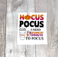 Hocus Donut Clear Cast