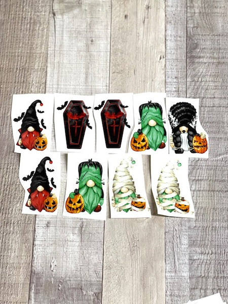 Halloween Gnome Bundle Clear Cast