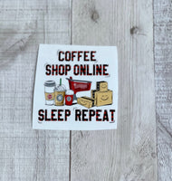 Coffee Shop Online Sleep Clear Cast