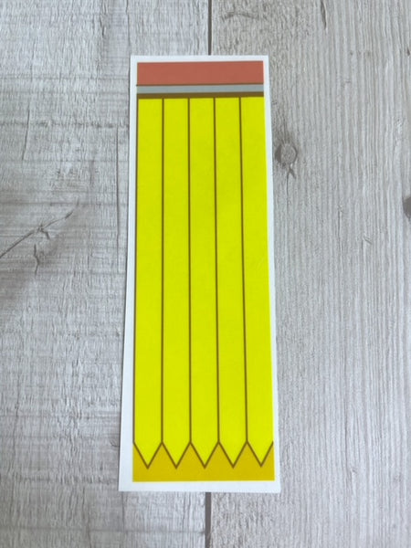 Bright Yellow Pencil Clear Cast