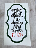 Whiskey Blitzen White Cast