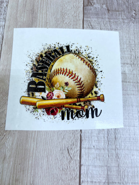 Baseball Mom  Clear Cast