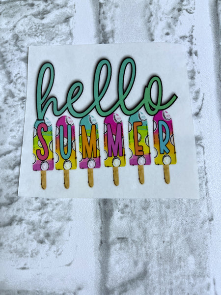 Hello Summer Clear Cast
