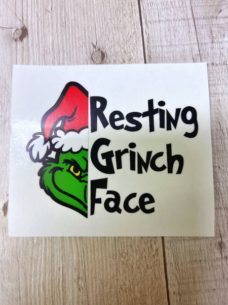 WB Resting Grinch Face