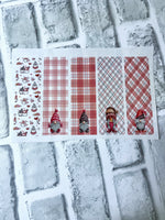 Valentines Gnomes Pen Wrap Clear Cast