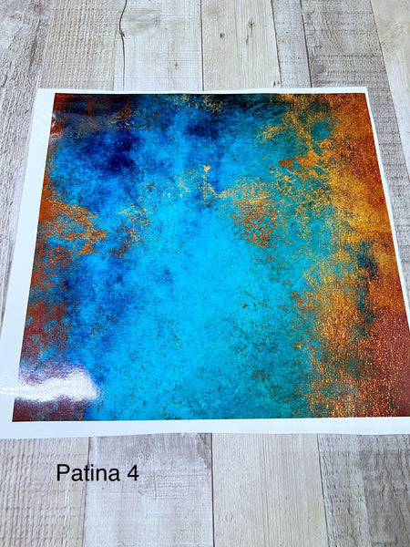 Patina 4 12x12  Clear Cast