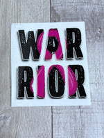 Warrior Pink Clear Cast