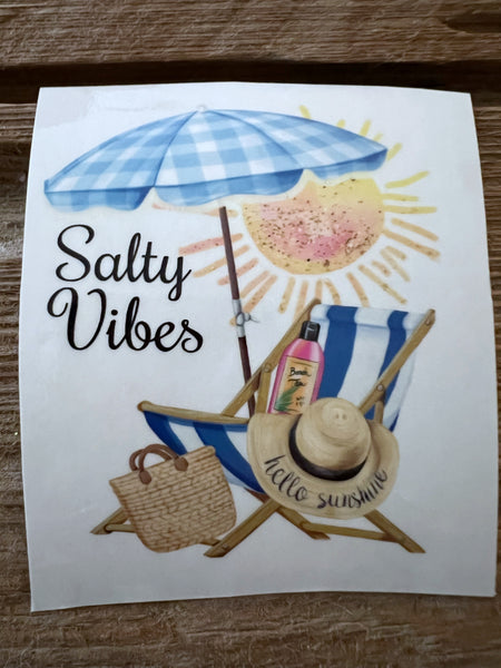 Salty Vibes Clear Cast