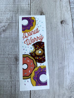 Donut worry pen wraps Clear Cast