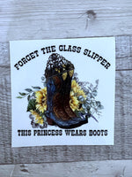 Forget the Glass Slippers Clear Cast