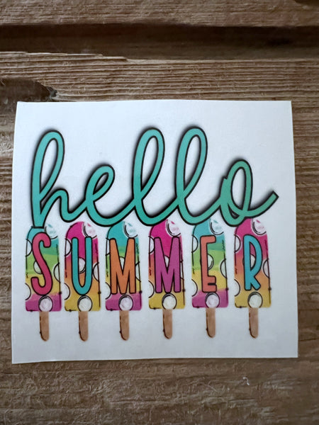 Hello Summer 2 Clear Cast