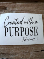 Created with a purpose Clear Cast