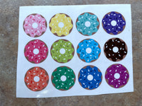 Variety of donuts Clear Cast