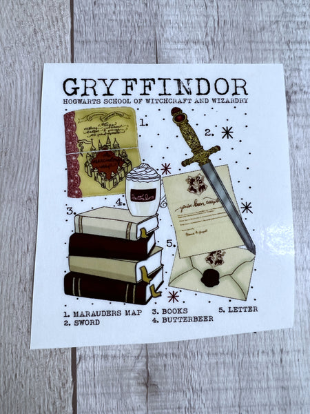 Gryffindorf Clear Cast