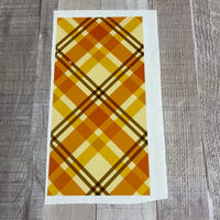 Yellow Fall 6x12 Clear Cast