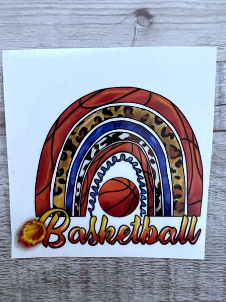 Basketball Rainbow  Clear Cast