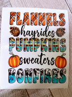 Flannels , hayrides Clear Cast
