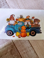 WB Gnomes teal truck