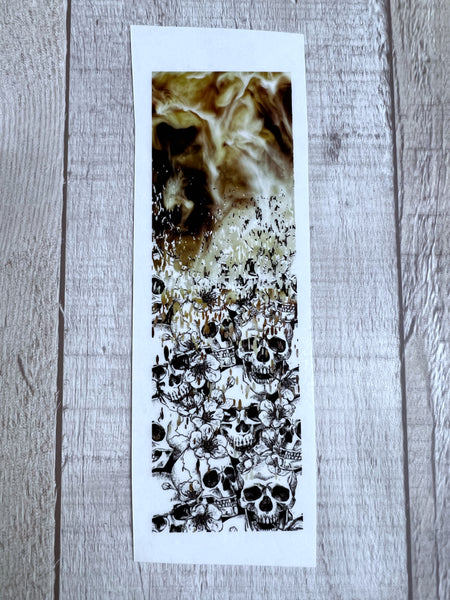 Coffee Skull Clear Cast