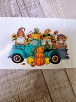 Gnome teal truck  Clear Cast